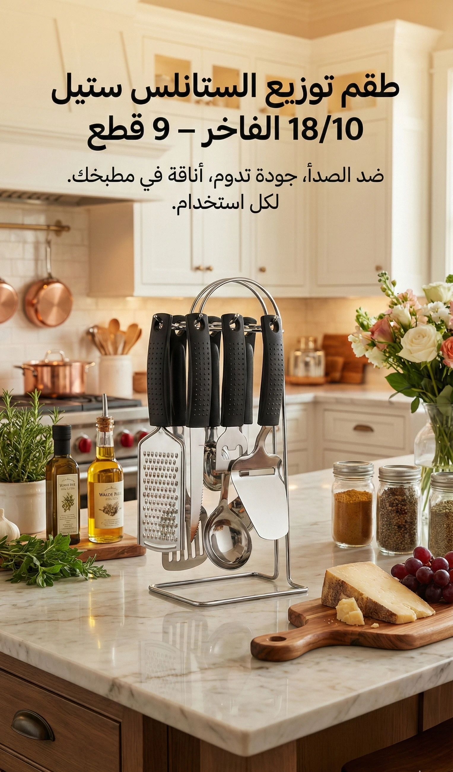 حصرياً! مجموعة فتاحة ماركة أرشيا 8 قطع + هدية